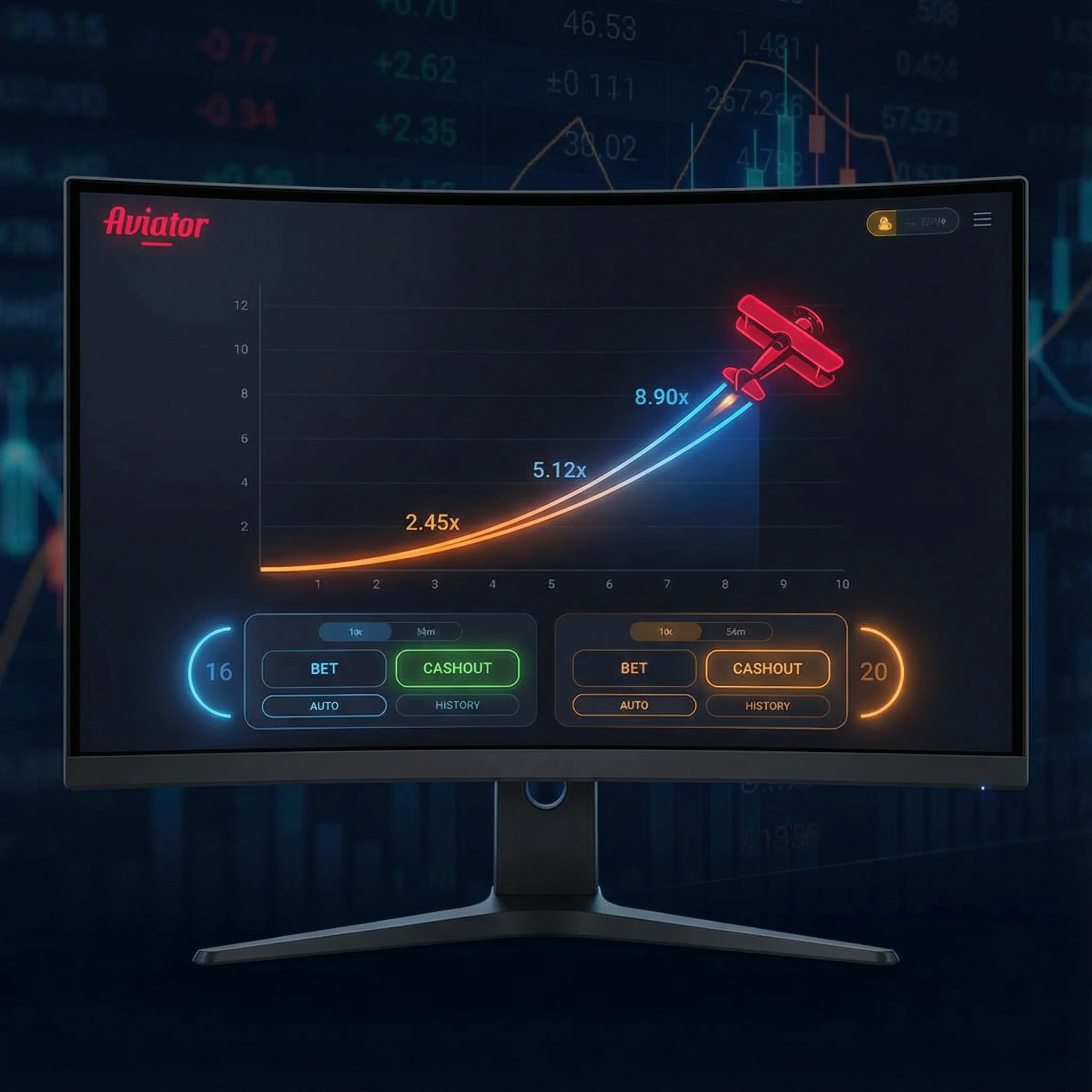 Aviator no Betão Bet